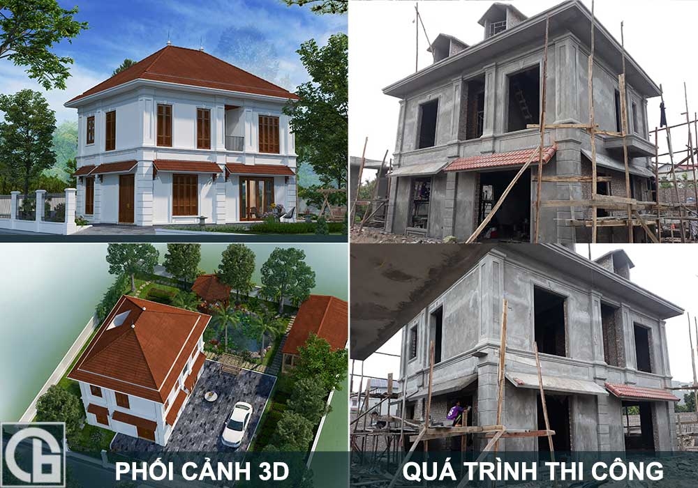 Công trình nhà vườn ở Cự Khối - Long Biên - Hà Nội