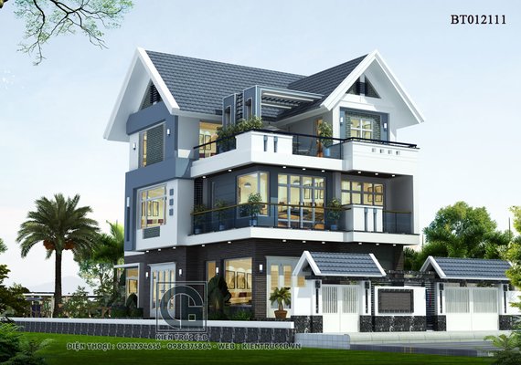 Tổng hợp những mẫu thiết kế biệt thự hiện đại hot nhất hiện nay