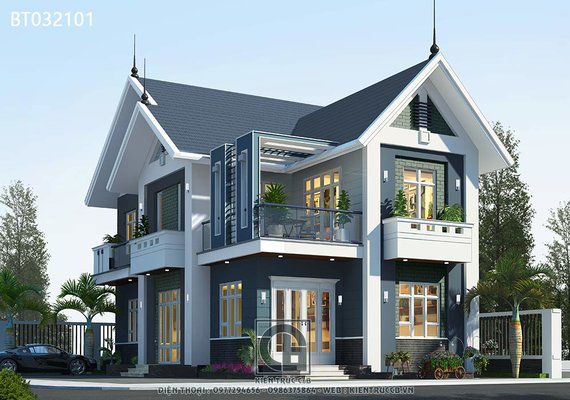 Bí kíp lựa chọn màu sơn khi thiết kế nhà ống, biệt thự