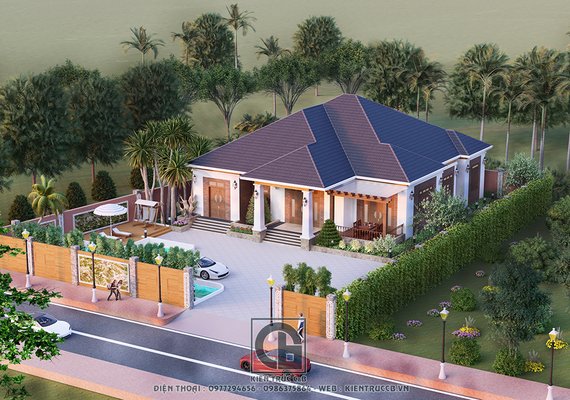 Top 5 mẫu thiết kế nhà vườn đẹp