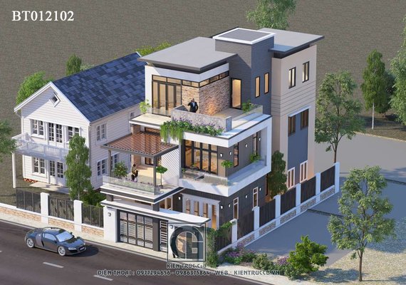 Xu hướng thiết kế biệt thự hiện đại mới nhất 2021