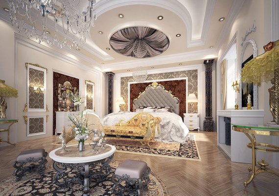 Chiêm ngưỡng mẫu thiết kế nội thất biệt thự tuyệt đẹp trong phòng ngủ