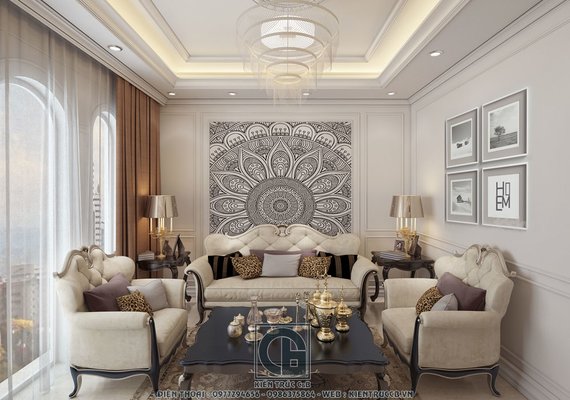 Thiết kế nội thất tân cổ điển có gì độc đáo?