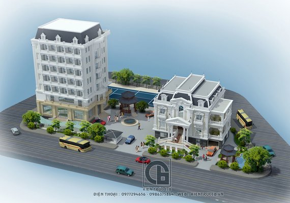 Tư vấn thiết kế nhà ống đẹp, nhà phố khi đất nhà bị méo, xiên