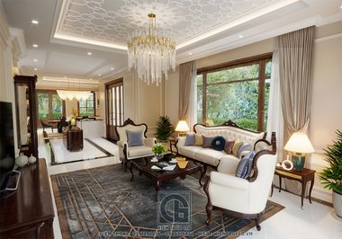 Nguyên tắc khi thiết kế nội thất tân cổ điển cần lưu ý