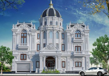 Thiết kế biệt thự kiểu lâu đài có gì độc đáo?