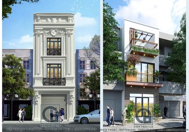 Những mẫu thiết kế nhà phố 3 tầng đẹp nhất, được yêu thích nhất 2020