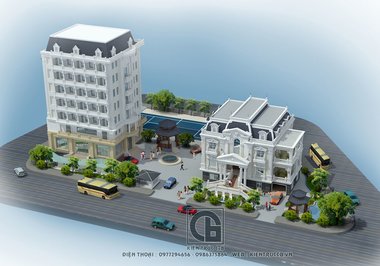 Tư vấn thiết kế nhà ống đẹp, nhà phố khi đất nhà bị méo, xiên