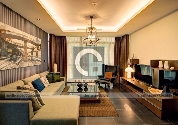 Những mẫu thiết kế nội thất chung cư 45m2 tối ưu diện tích