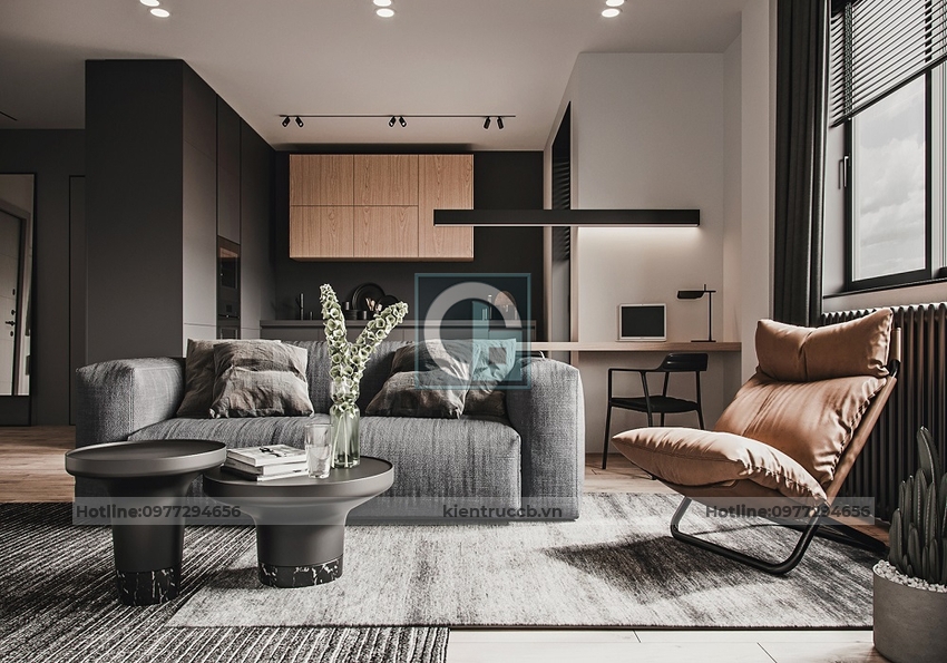 Thiết kế nội thất đẹp cho nhà chung cư tối ưu không gian sống