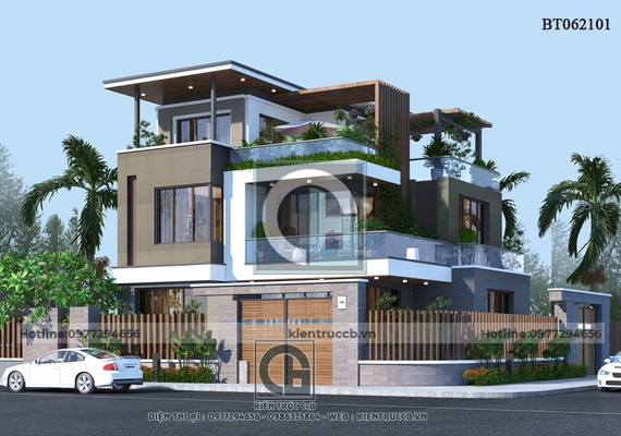 Dịch vụ thiết kế thi công biệt thự trọn gói tại C&B