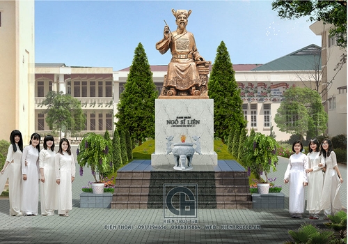 Phương án Quy hoạch tượng đài Ngô Sĩ Liên