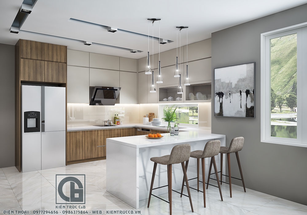 Thiết kế nội thất phòng bếp: Nội thất phòng bếp có thể làm tăng giá trị của không gian nấu nướng. Việc tối ưu hóa đồ nội thất và vật dụng sử dụng trong phòng bếp là cách tốt nhất để tạo ra một không gian bếp thông minh, tiện nghi và đẳng cấp. Hãy tìm hiểu những mẫu thiết kế nội thất phòng bếp đa dạng, từ cổ điển đến hiện đại trên hình ảnh.
