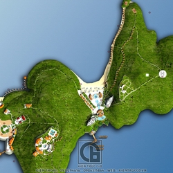 Phương án quy hoạch cảnh quan khu vực đảo Song Ngư