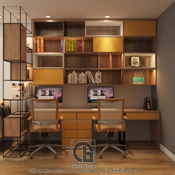 Thiết kế nội thất văn phòng phong cách hiện đại cho công ty nhỏ