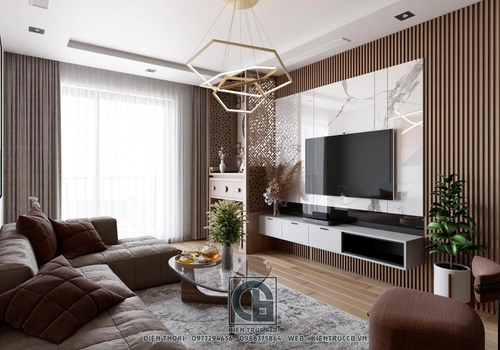 Thiết kế nội thất chung cư phong cách hiện đại