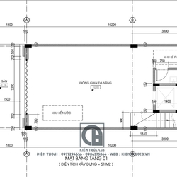 Thiết kế nhà ống 4 tầng 1 tum kết hợp cho thuê