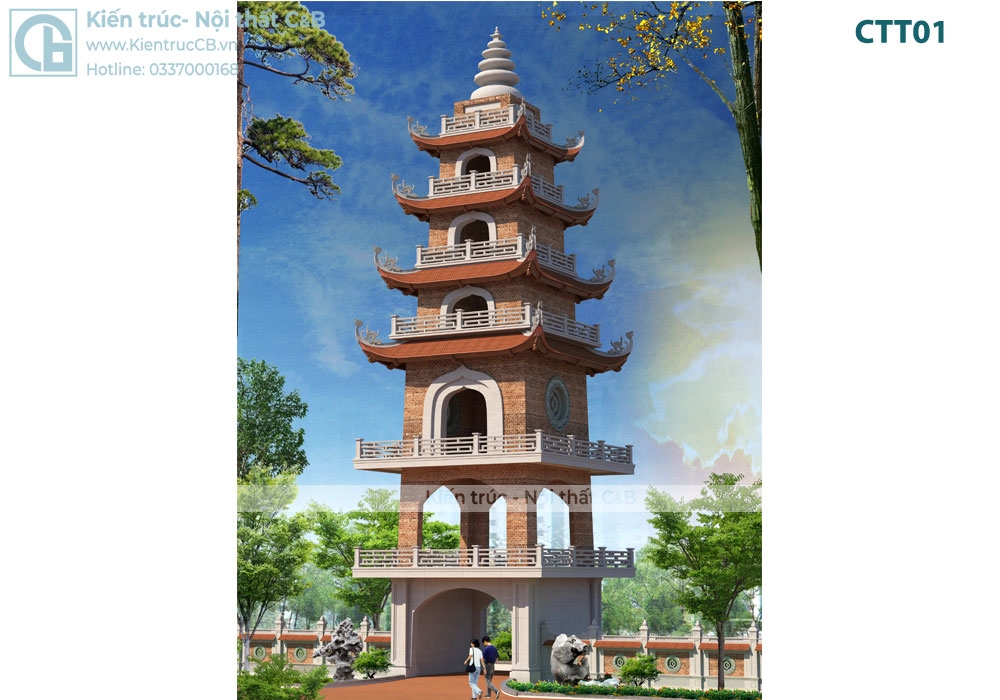 Kiến trúc Tháp – Nam Từ Liêm – Hà Nội
