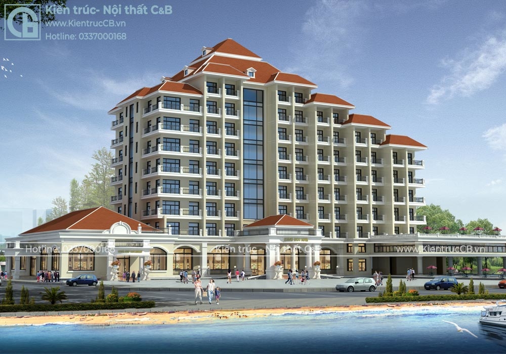 Mẫu thiết kế khách sạn sang trọng đứng đầu xu thế tại Quảng Ninh