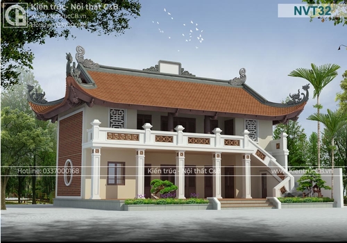 Mê mẩn thiết kế nhà cổ 5 gian - nét đẹp truyền thống kiến trúc Bắc Bộ