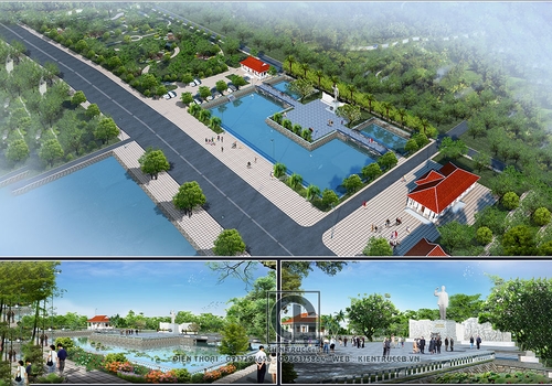 Quy hoạch Khu Tượng Đài Bác Hồ tại Hải Dương