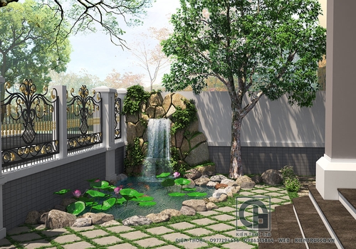 Mãn nhãn với mẫu thiết kế Sân Vườn tiểu cảnh đẹp tại Hà Nội