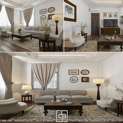 Mẫu biệt thự 2 tầng mái Nhật hiện đại sang trọng ở Sóc Sơn, Hà Nội