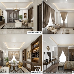 Mẫu biệt thự 2 tầng mái Nhật hiện đại sang trọng ở Sóc Sơn, Hà Nội