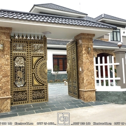 Mẫu biệt thự 2 tầng mái Nhật hiện đại sang trọng ở Sóc Sơn, Hà Nội