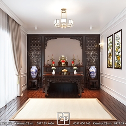 Hút hồn với vẻ đẹp sang trọng của mẫu biệt thự 15m mặt tiền ở Hưng Yên