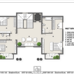 Hút hồn với vẻ đẹp sang trọng của mẫu biệt thự 15m mặt tiền ở Hưng Yên