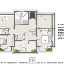 Hút hồn với vẻ đẹp sang trọng của mẫu biệt thự 15m mặt tiền ở Hưng Yên