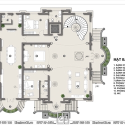 Mẫu Biệt Thự Tân Cổ Điển 3 Tầng Sang Trọng – Đẳng Cấp Vượt Thời Gian