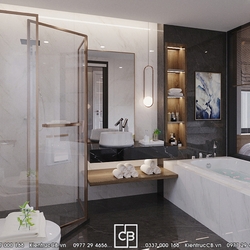 Mẫu thiết kế biệt thự 3 tầng phong cách hiện đại, năng động