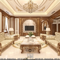 Mẫu biệt thự 3 tầng tân cổ điển (MSP: BT180201)