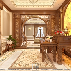 Mẫu biệt thự 3 tầng tân cổ điển (MSP: BT180201)