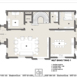 Mẫu biệt thự 3 tầng tân cổ điển (MSP: BT180201)
