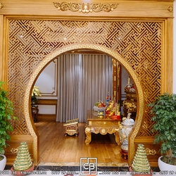 Thiết kế biệt thự hiện đại 3 tầng kết hợp mái Nhật của gia đình anh Vinh