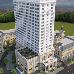 Thiết kế khách sạn quốc tế 5 sao tân cổ điển – sang trọng và đẳng cấp