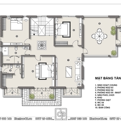 Mẫu Biệt Thự Tân Cổ Điển 3 Tầng Sang Trọng – Đẳng Cấp Vượt Thời Gian