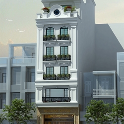 Mẫu Thiết Kế Tòa Nhà Văn Phòng Kết Hợp Nhà Ở Đẹp, Hiện Đại 2025