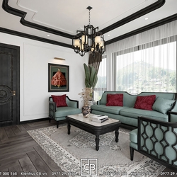 Thiết Kế Nội Thất Biệt Thự Phong Cách Truyền Thống Á Đông Đẳng Cấp