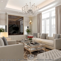 Thiết Kế Nội Thất Biệt Thự Tân Cổ Điển Sang Trọng