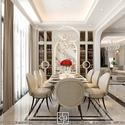 Thiết Kế Nội Thất Biệt Thự Tân Cổ Điển Sang Trọng