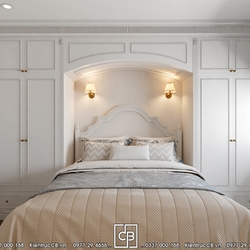 Nội thất tân cổ điển nhẹ nhàng - sang trọng