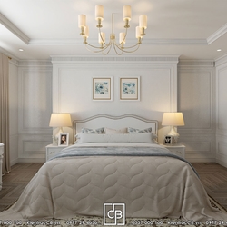 Nội thất tân cổ điển nhẹ nhàng - sang trọng