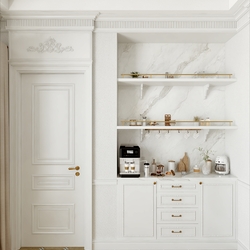 Nội thất tân cổ điển nhẹ nhàng - sang trọng