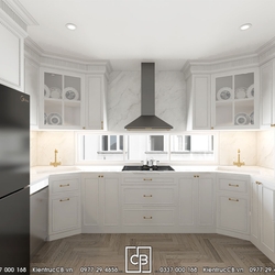 Nội thất tân cổ điển nhẹ nhàng - sang trọng