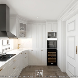 Nội thất tân cổ điển nhẹ nhàng - sang trọng