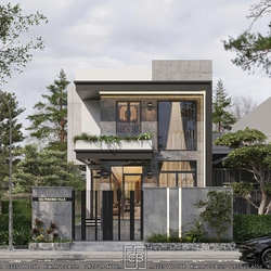 Biệt Thự Hiện Đại 2 Tầng Đẹp – Thiết Kế Tối Giản, Sang Trọng Dẫn Đầu Xu Hướng 2026